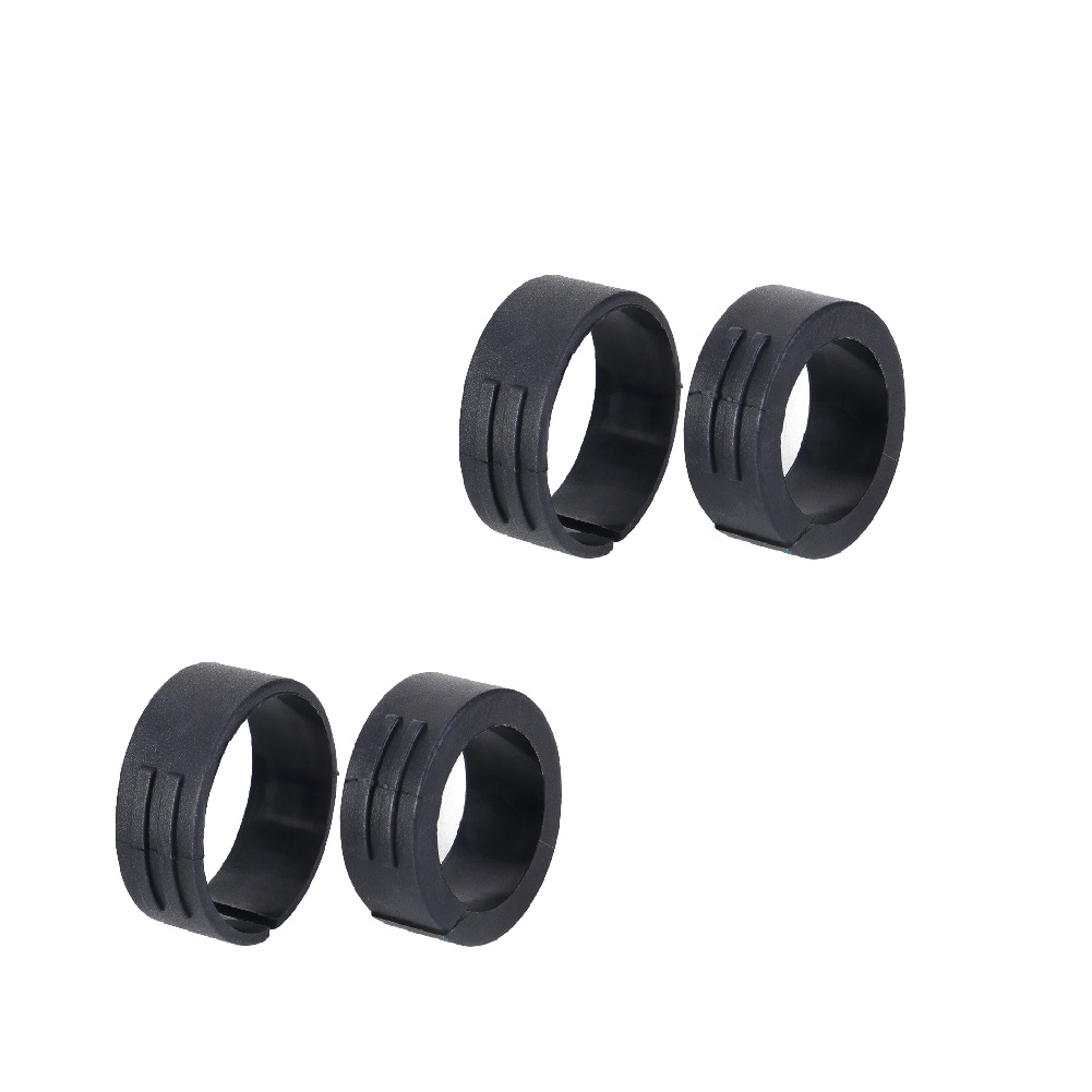 Bell Handlebar Ring - 4ชิ้นมือจับจักรยานแหวนรองฐานคอมพิวเตอร์31.8/ 25.4มม. ปะเก็นติดตั้งด้านหน้าสำหรับอุปกรณ์เสริมจักรยาน Garmin