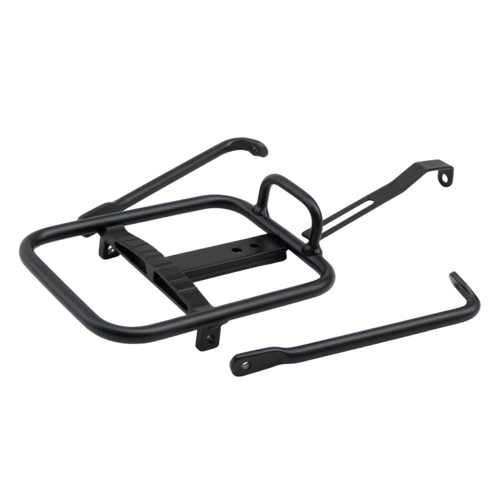 Cargo Rack Aluminum - แร็คหน้าจักรยานพับได้แบบท่อ สำหรับติดตั้งบนพื้นผิวเรียบ เหมาะสำหรับผู้เดินทางประจำวัน นักปั่นจักรยาน และการเดินทางในเมือง