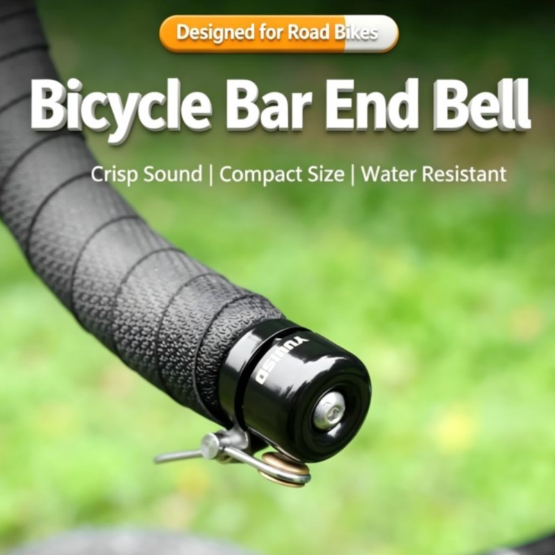 Bell Handlebar Ring - กระดิ่งจักรยานวินเทจ กระดิ่งติดปลายแฮนด์เสียงดังพิเศษ สำหรับจักรยานเสือหมอบ เสือภูเขา ครุยเซอร์ แหวนเพิ่มความปลอดภัยในการปั่นจักรยาน