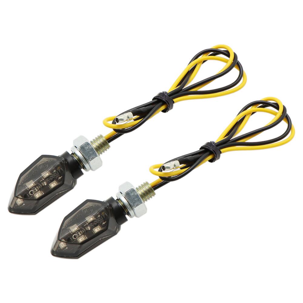 ไฟเลี้ยวรถจักรยานยนต์แบบมินิ L - Bike Light Front Rear บทวิจารณ์และราคา