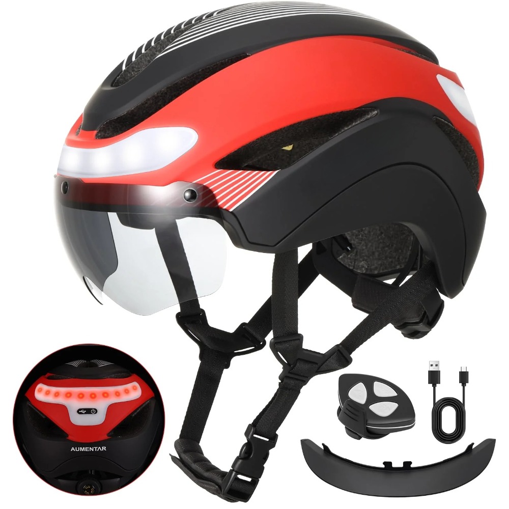 หมวกกันน็อคจักรยานเสือหมอบ LUM - Bike Light Front Rear บทวิจารณ์และราคา