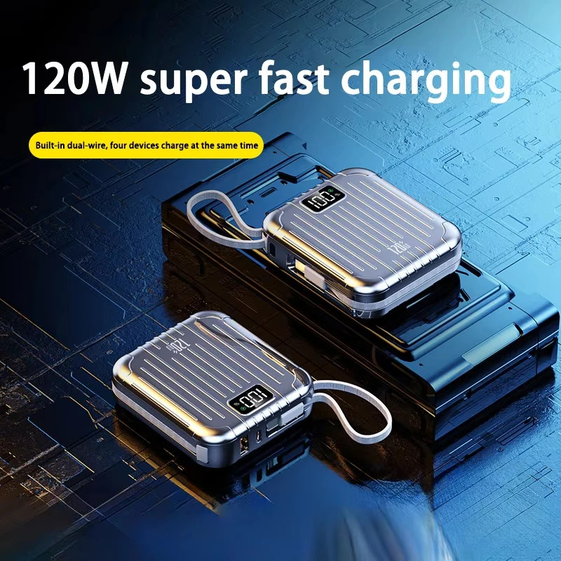 แบตสำรองขนาดเล็กกะทัดรัด 50000 - Usb Charger Dynamo บทวิจารณ์และราคา