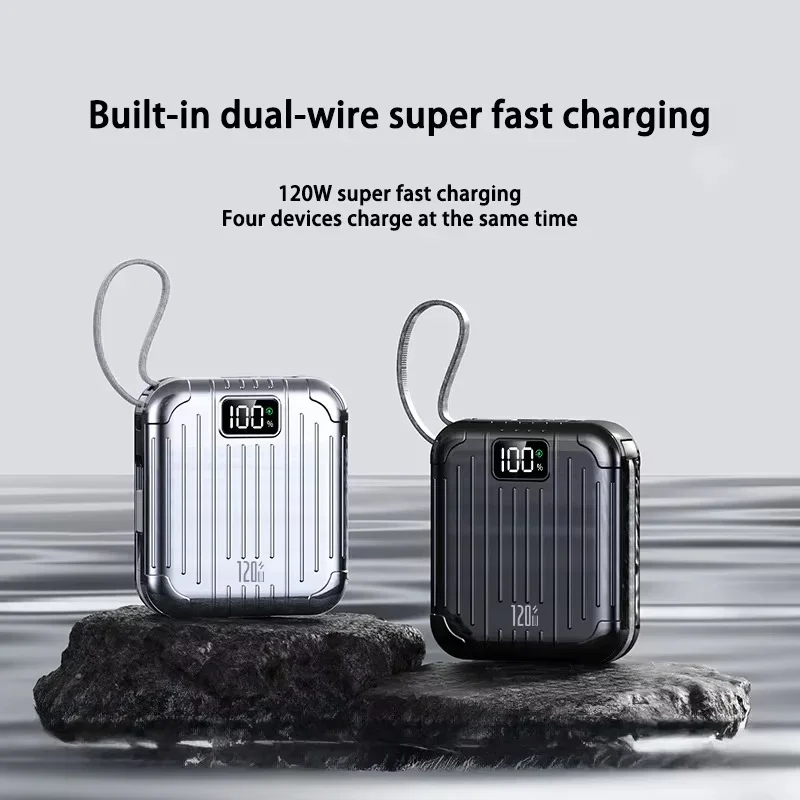 แบตสำรองขนาดเล็กกะทัดรัด 50000 - Usb Charger Dynamo บทวิจารณ์และราคา