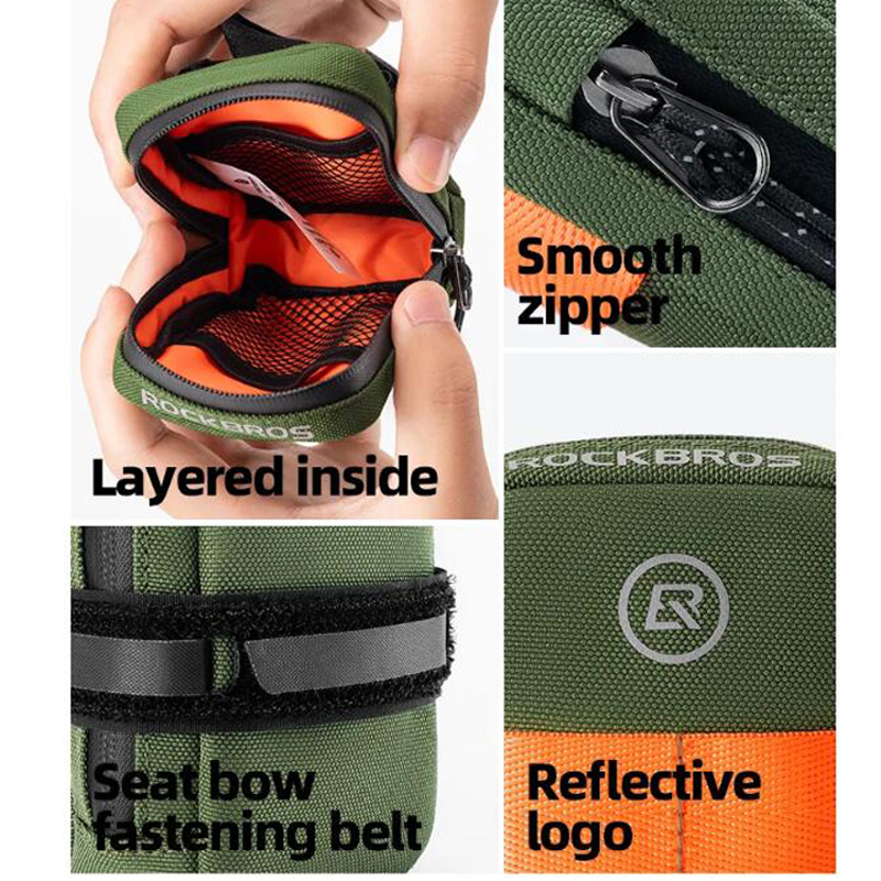 กระเป๋าใต้เบาะจักรยานขนาดเล็กแ - Saddle Bag Under Seat บทวิจารณ์และราคา