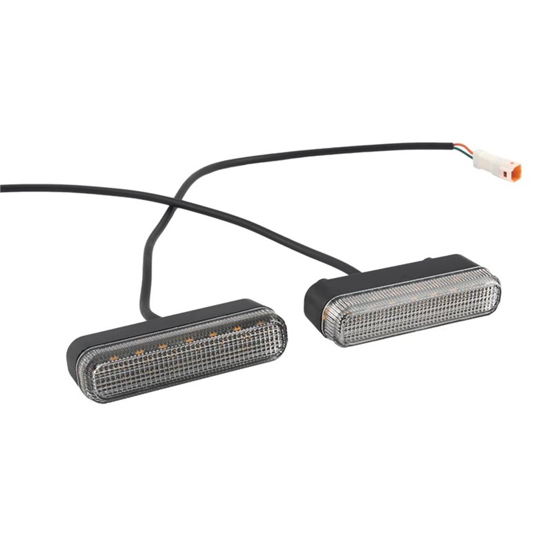 ชุดสวิตช์ไฟเลี้ยวหน้า-หลัง สำห - Bike Light Front Rear บทวิจารณ์และราคา