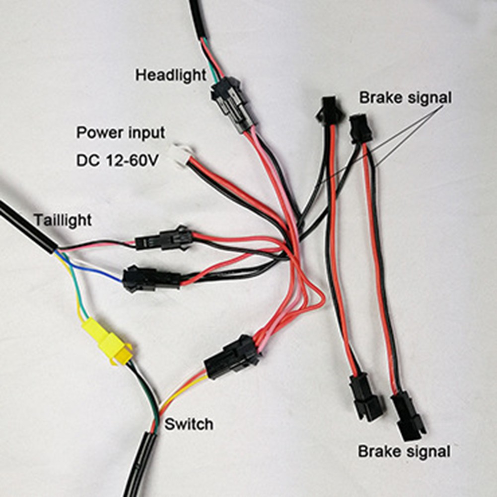 สายเชื่อมต่อไฟจักรยานไฟฟ้า24-6 - Bike Light Front Rear บทวิจารณ์และราคา