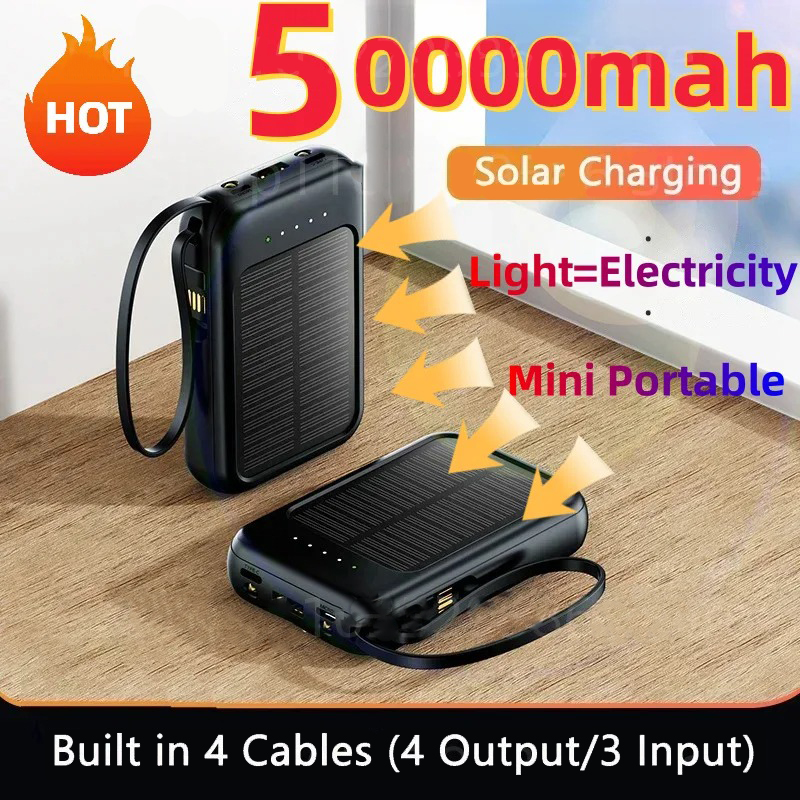 พาวเวอร์แบงค์ 50000mah พาวเวอร - Usb Charger Dynamo บทวิจารณ์และราคา