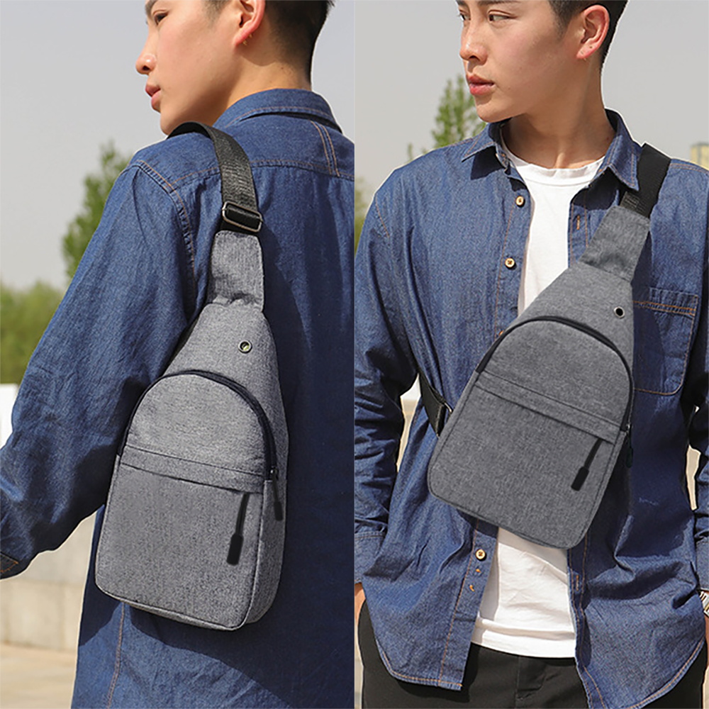กระเป๋าคาดหน้าอกผู้ชายแบบสะพาย - Cycling Commuter Bag บทวิจารณ์และราคา