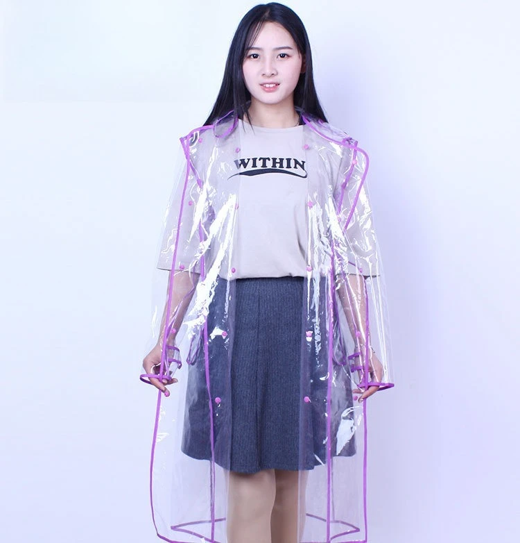 เสื้อกันฝนยาวแบบใส EVA พร้อมเข - Cycling To Commute บทวิจารณ์และราคา