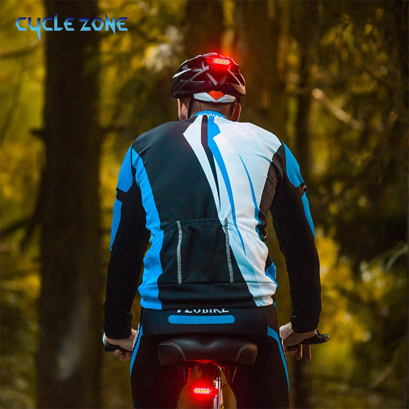 ไฟท้ายจักรยานด้านหลัง USB ชาร์ - Bike Light Front Rear บทวิจารณ์และราคา