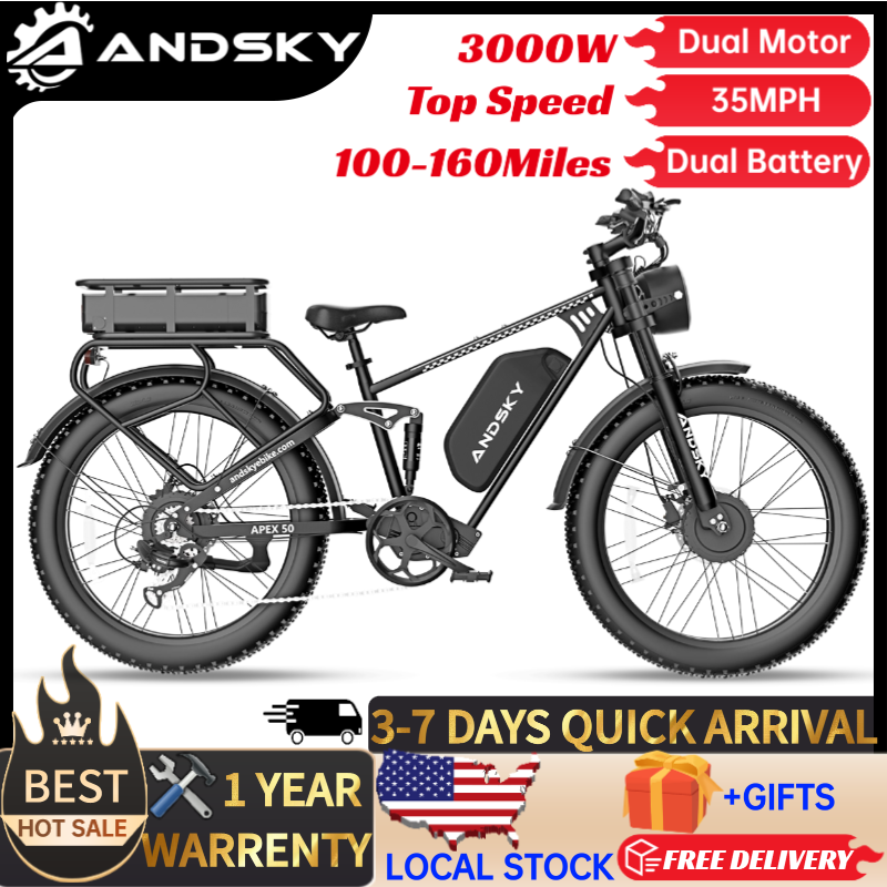 ANDSKY Apex50 AWD จักรยานไฟฟ้า - Bike Pump Frame Mount บทวิจารณ์และราคา