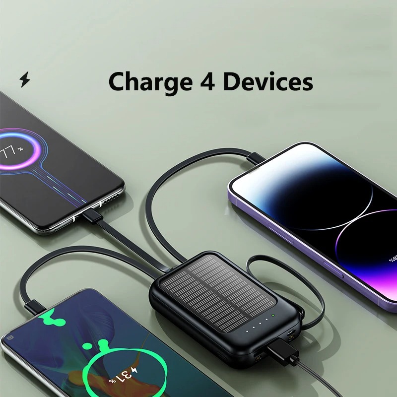 VIVO แบตสำรองพลังงานแสงอาทิตย์ - Usb Charger Dynamo บทวิจารณ์และราคา